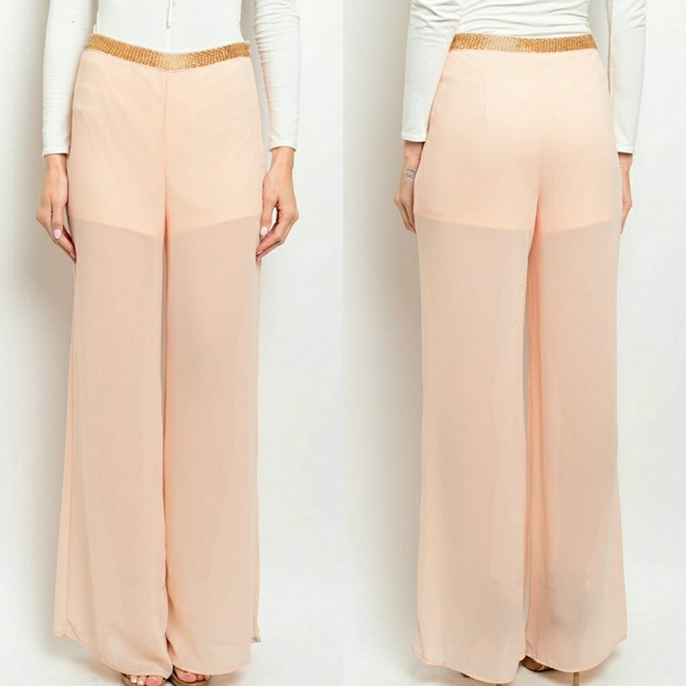 Wide Leg Resort Pants - Picture 1 of 2
